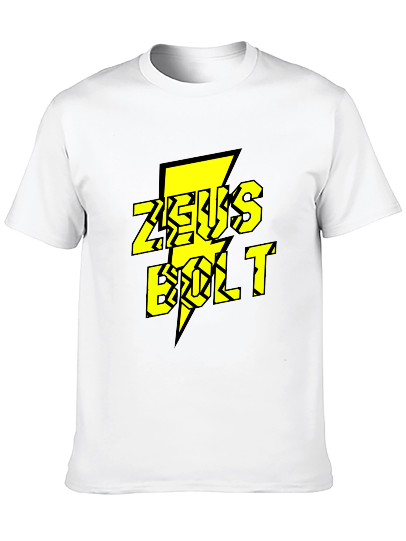 Zeus Bolt Graphic Tee - Electric Style