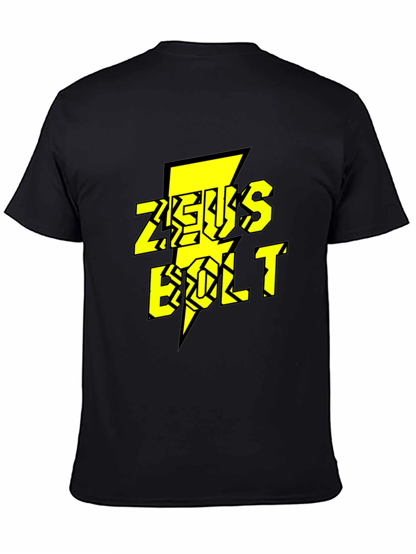 Zeus Bolt Graphic Tee - Electric Style