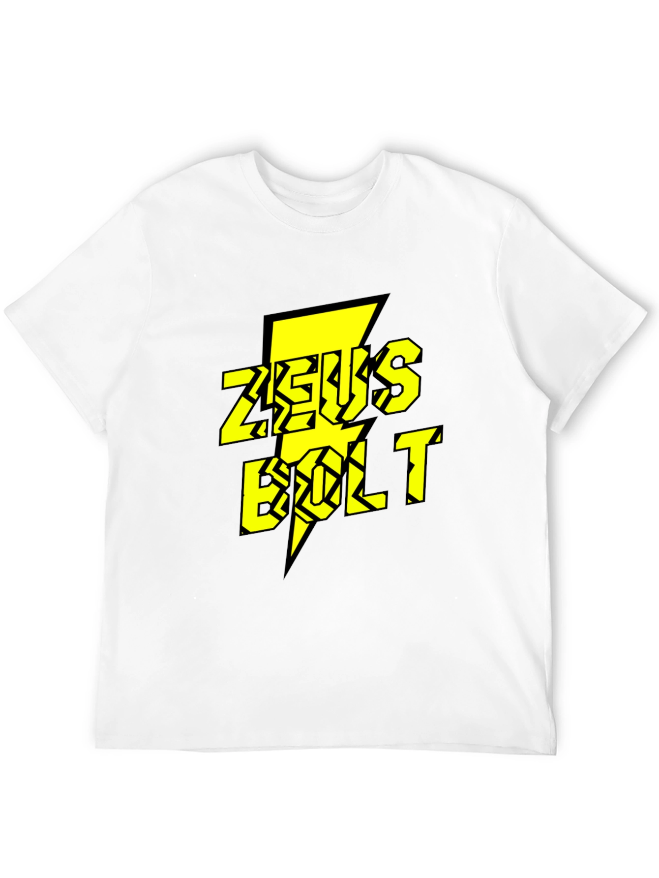 Zeus Bolt Graphic Tee - Electric Style