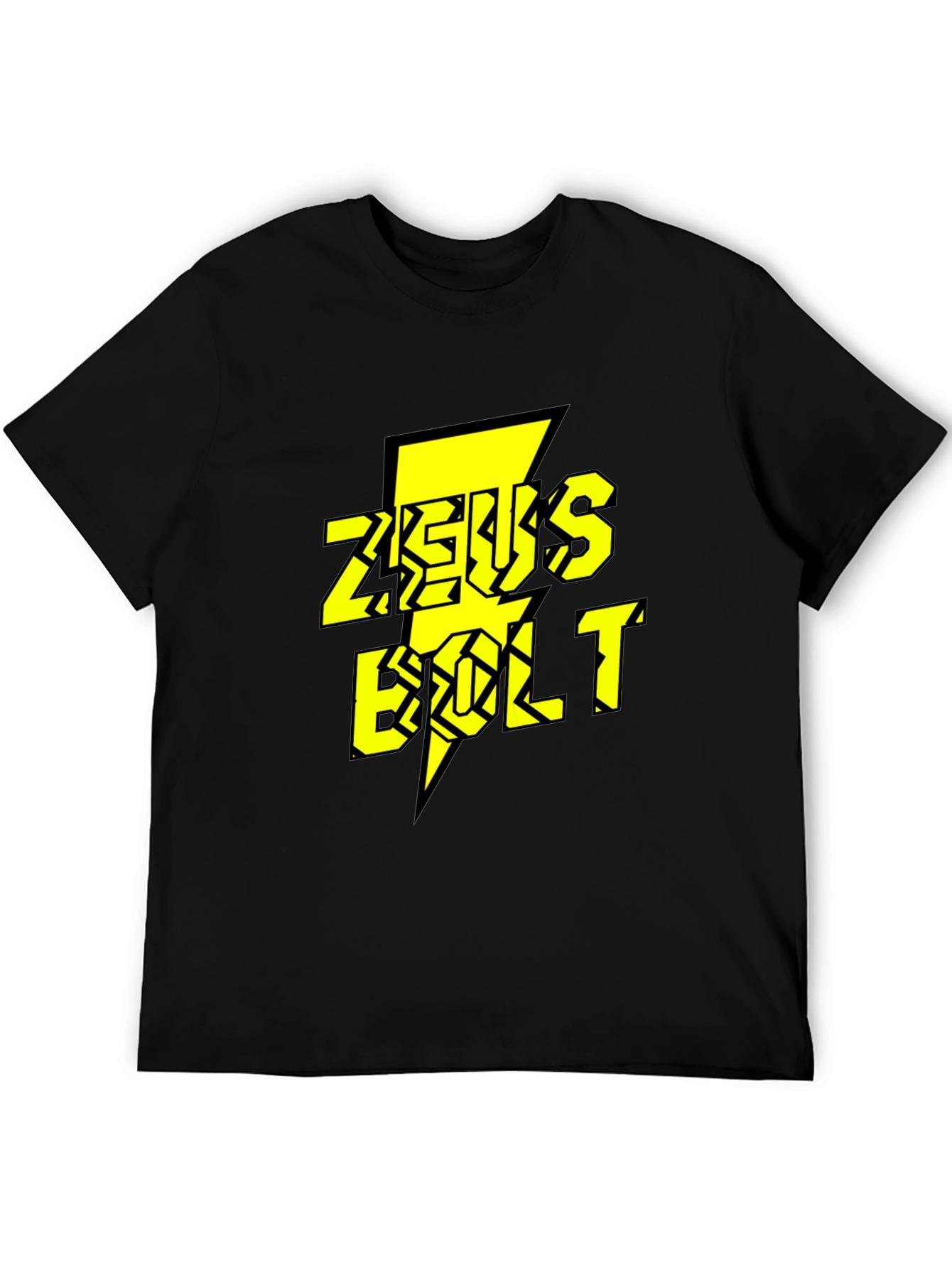 Zeus Bolt Graphic Tee - Electric Style