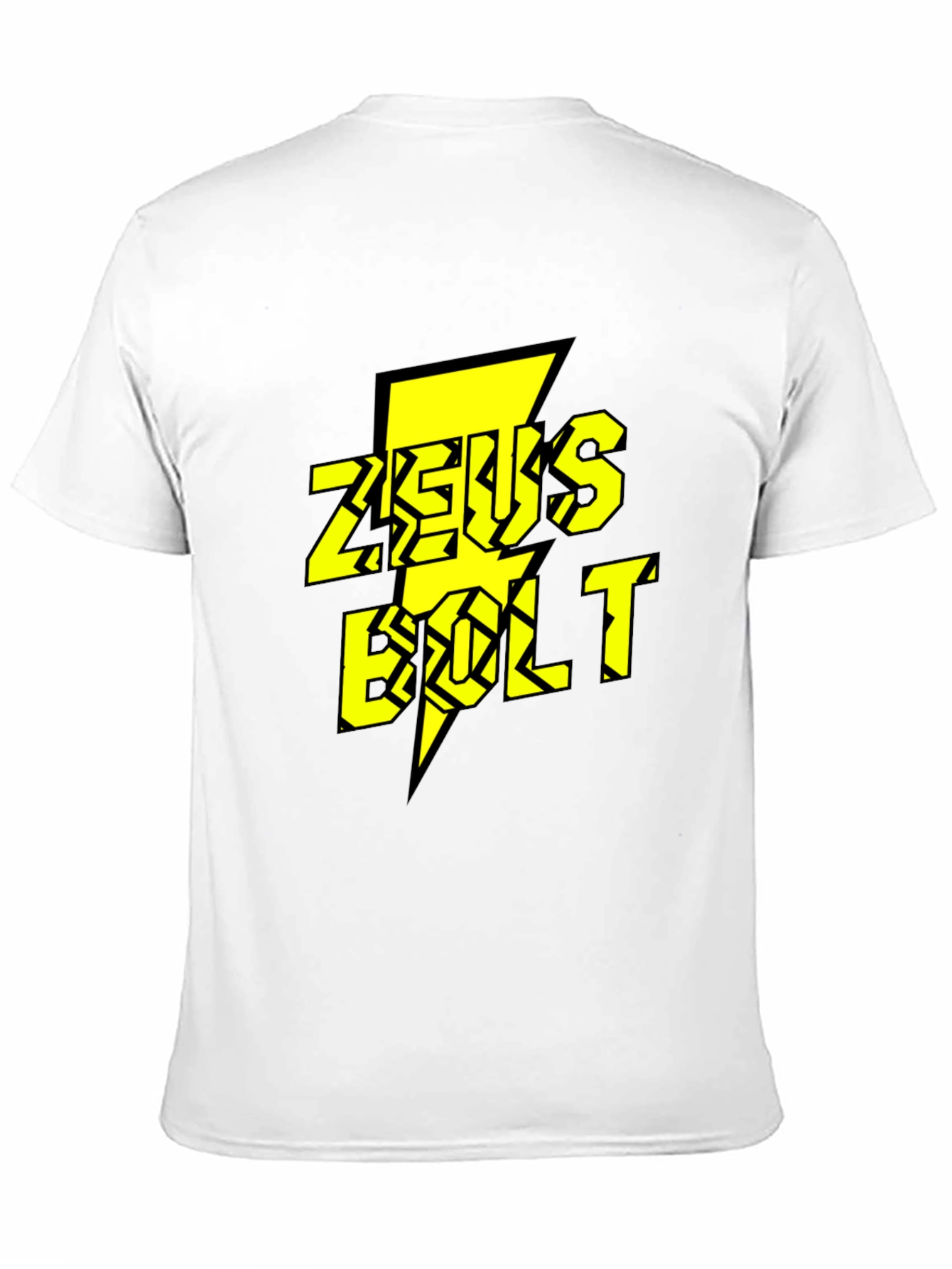 Zeus Bolt Graphic Tee - Electric Style