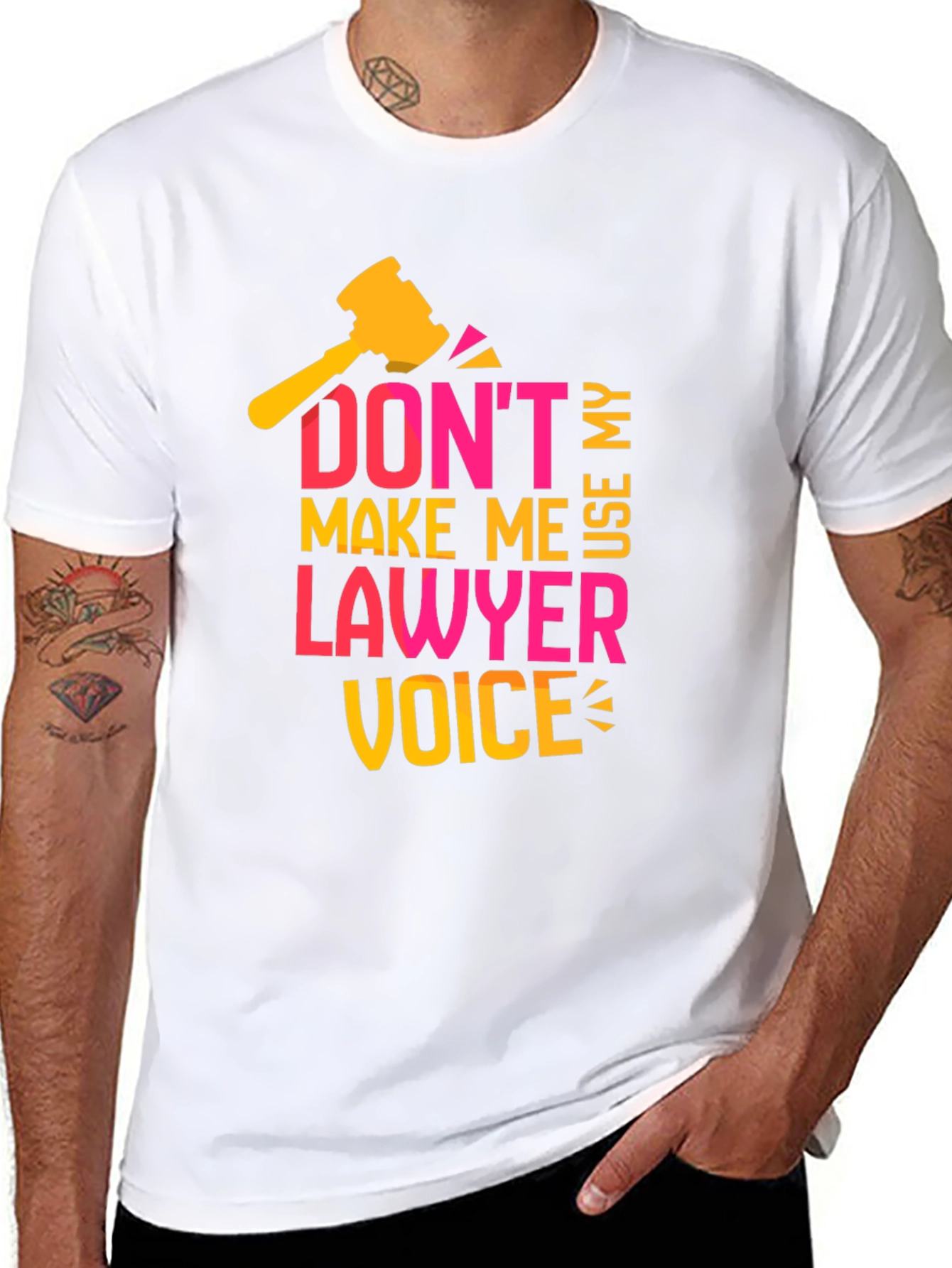Dont Make Me Use My Lawyer Voice T-Shirt