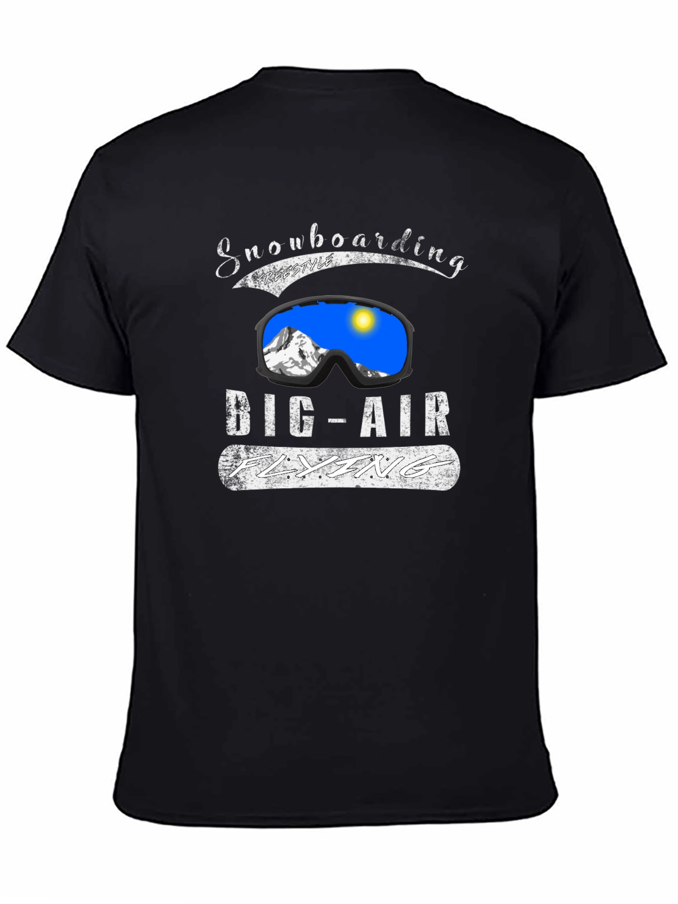 Snowboarding Big Air Flying T-Shirt