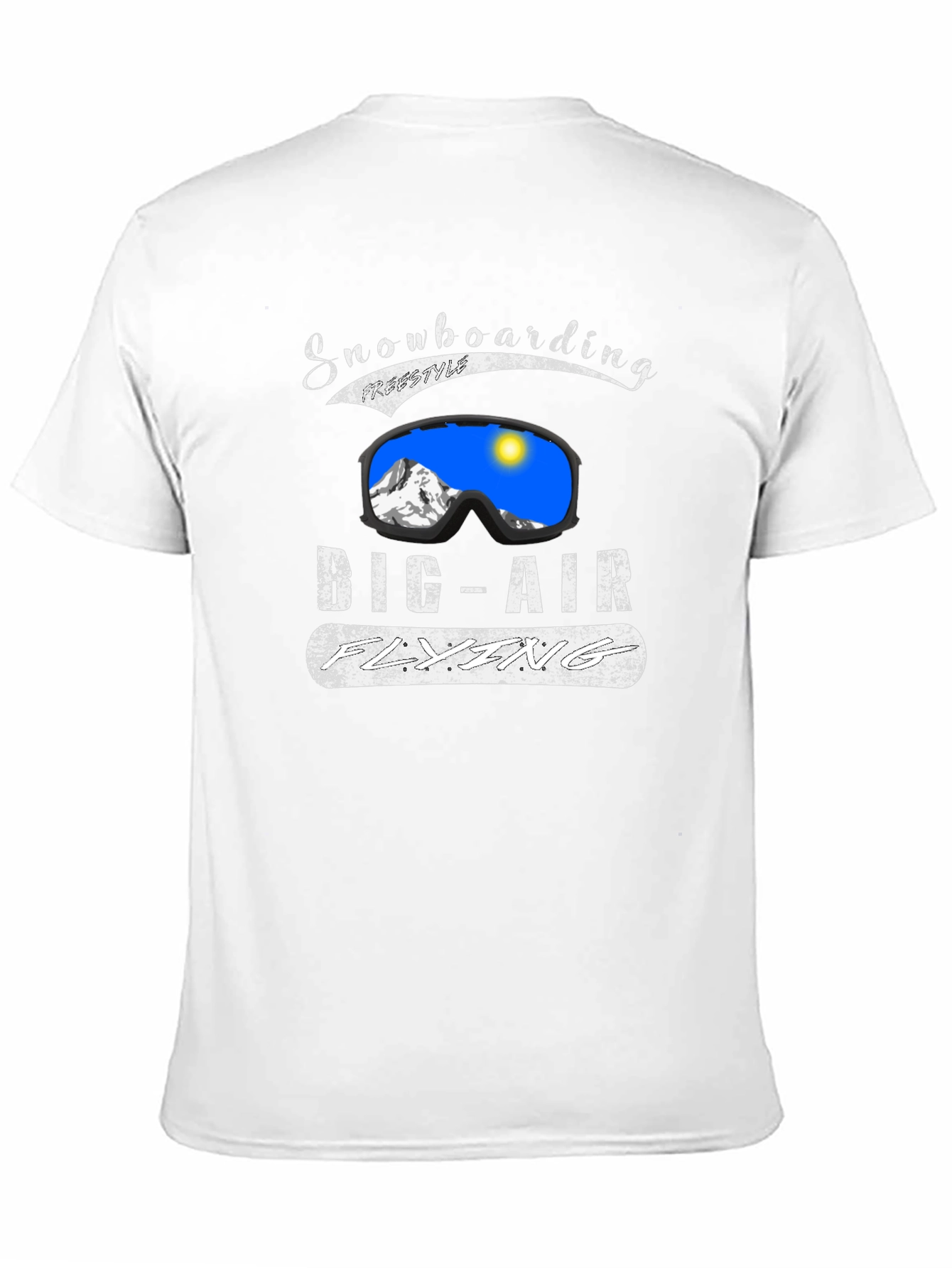 Snowboarding Big Air Flying T-Shirt