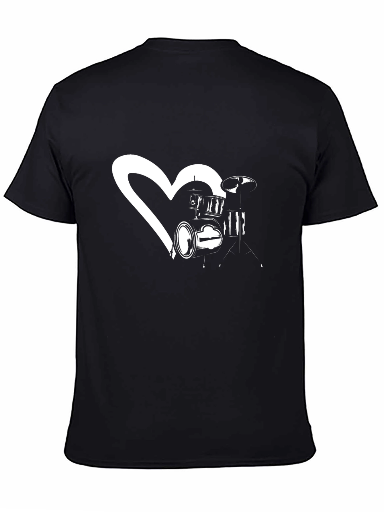 Drum Heartbeat Graphic T-Shirt