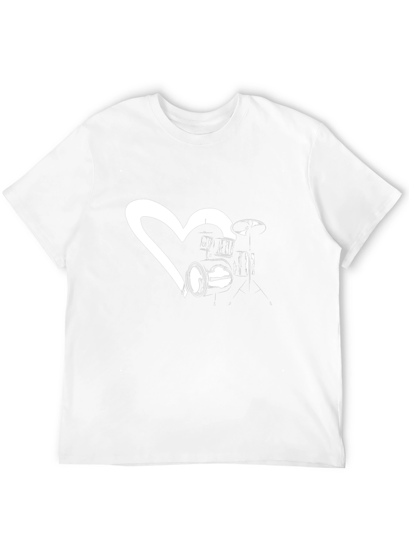 Drum Heartbeat Graphic T-Shirt
