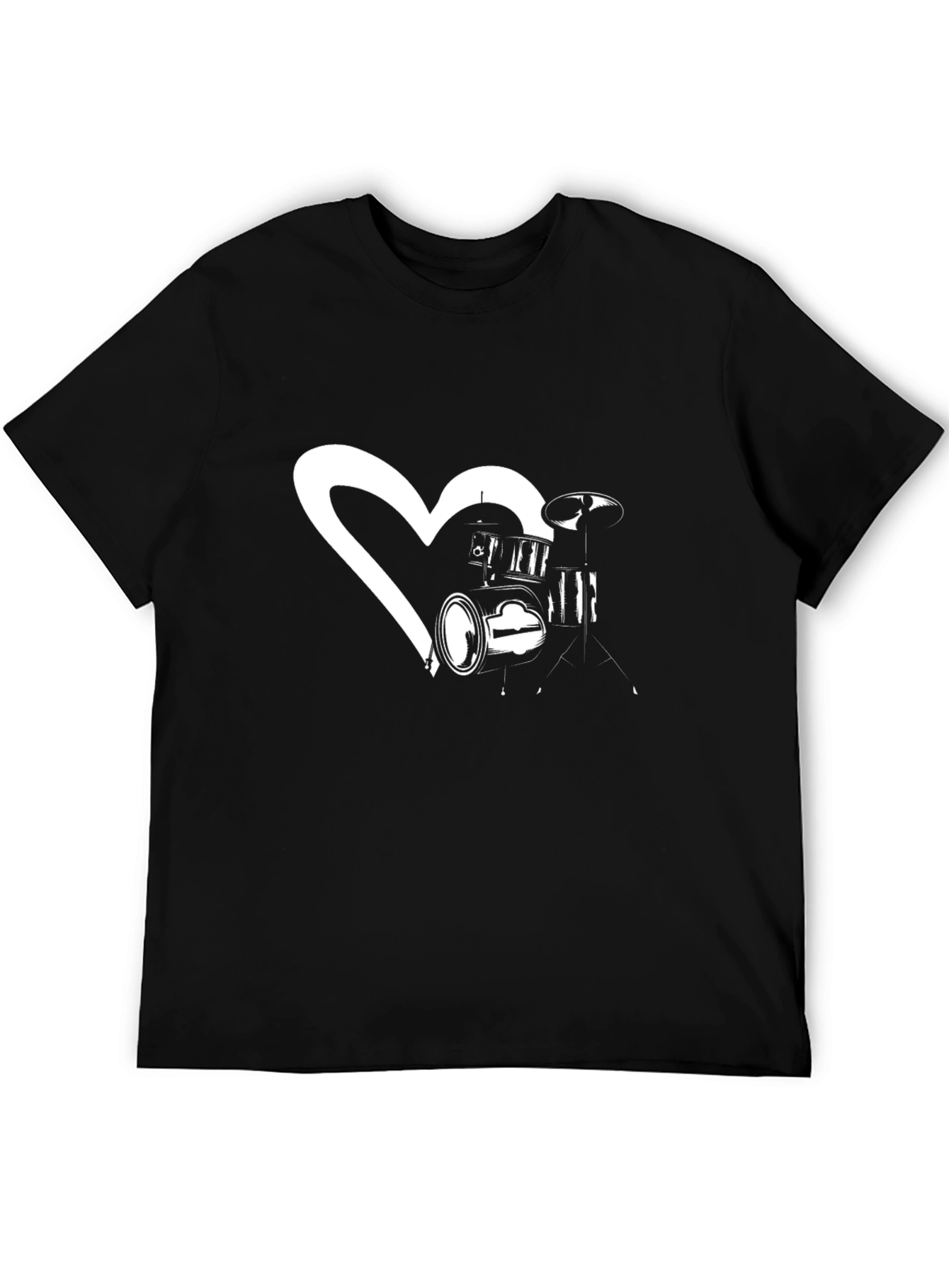 Drum Heartbeat Graphic T-Shirt