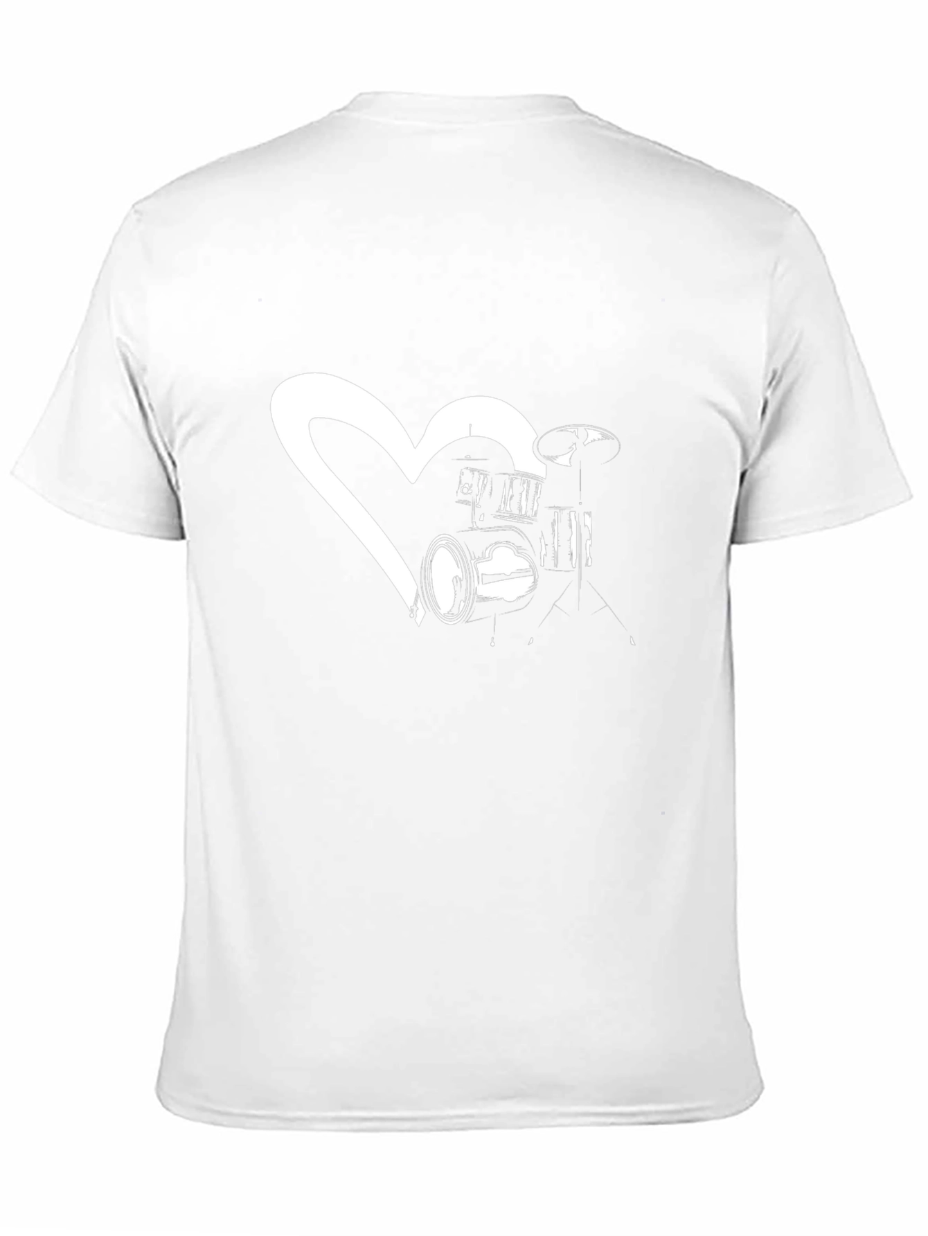 Drum Heartbeat Graphic T-Shirt