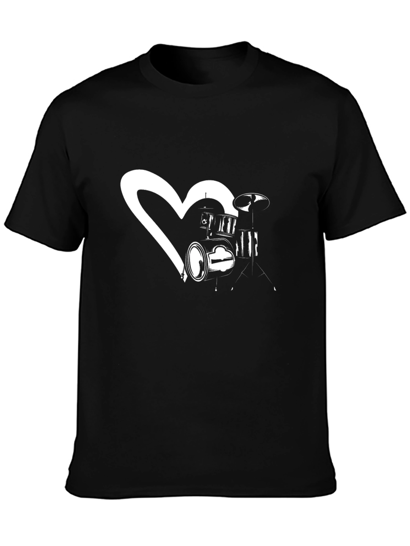 Drum Heartbeat Graphic T-Shirt