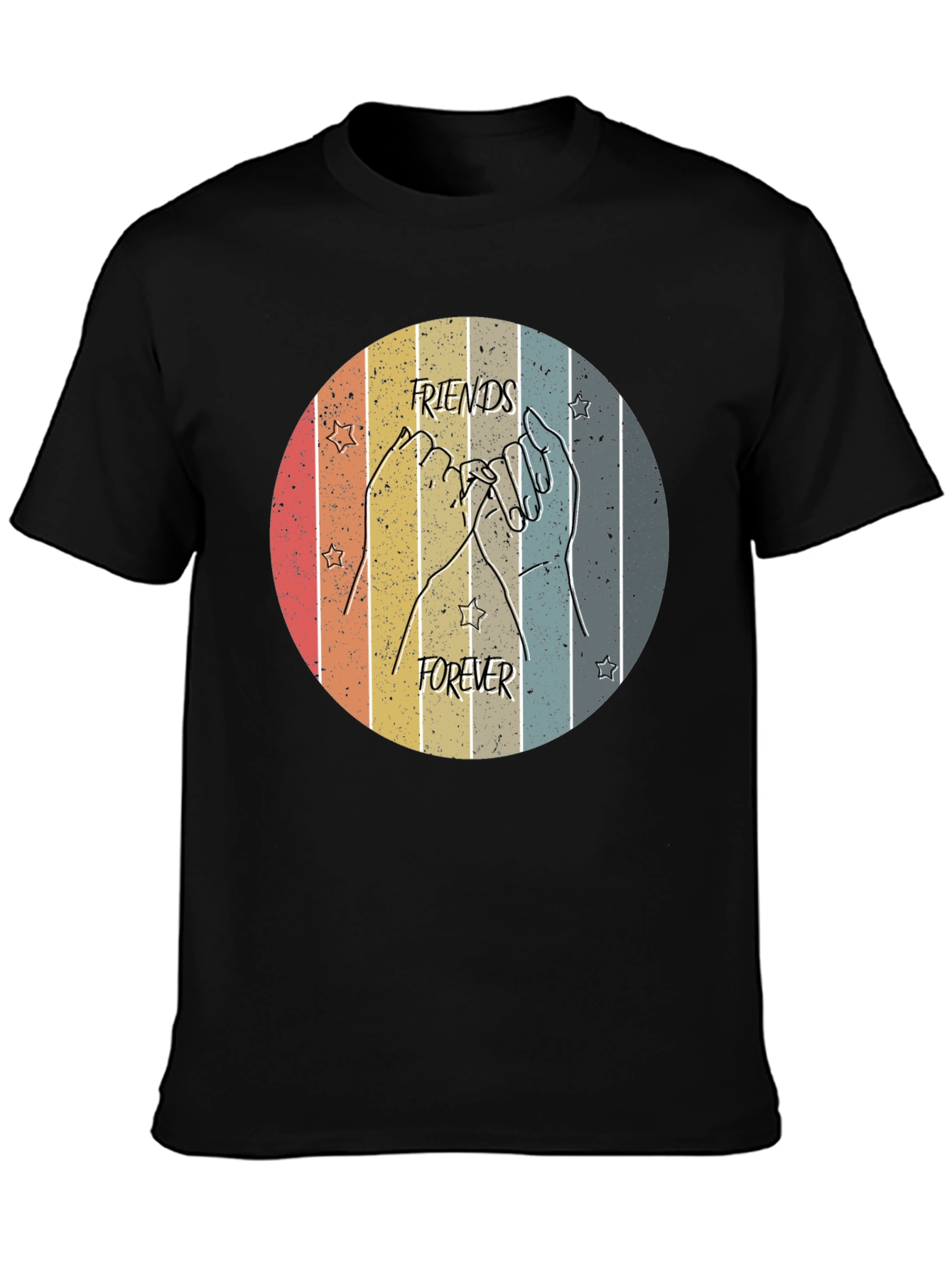 Friends Forever Retro Graphic Tee