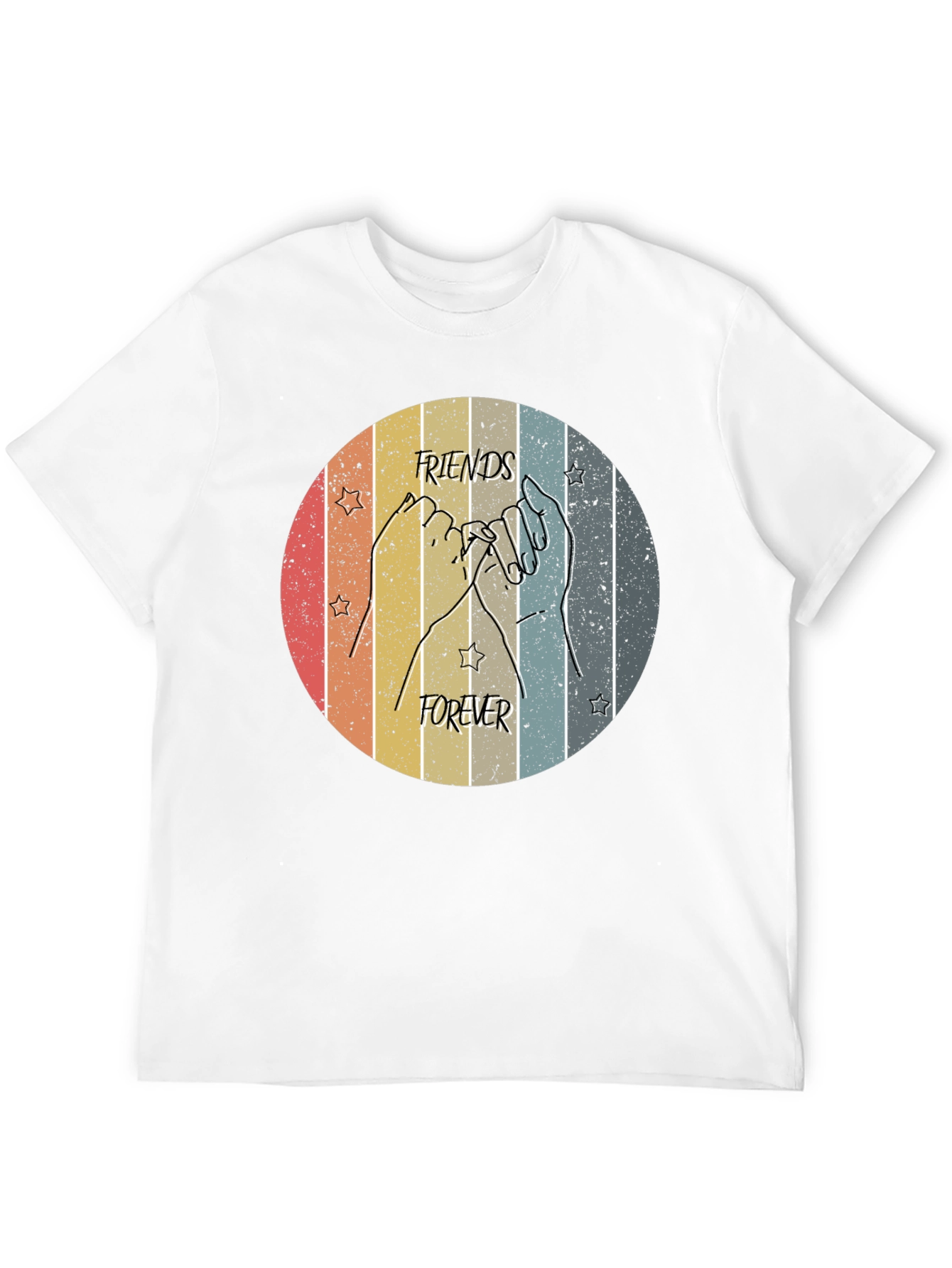 Friends Forever Retro Graphic Tee