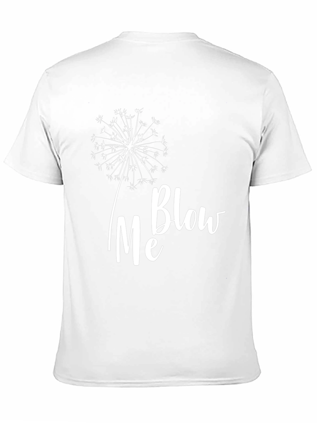Blow Me Dandelion Graphic T-Shirt