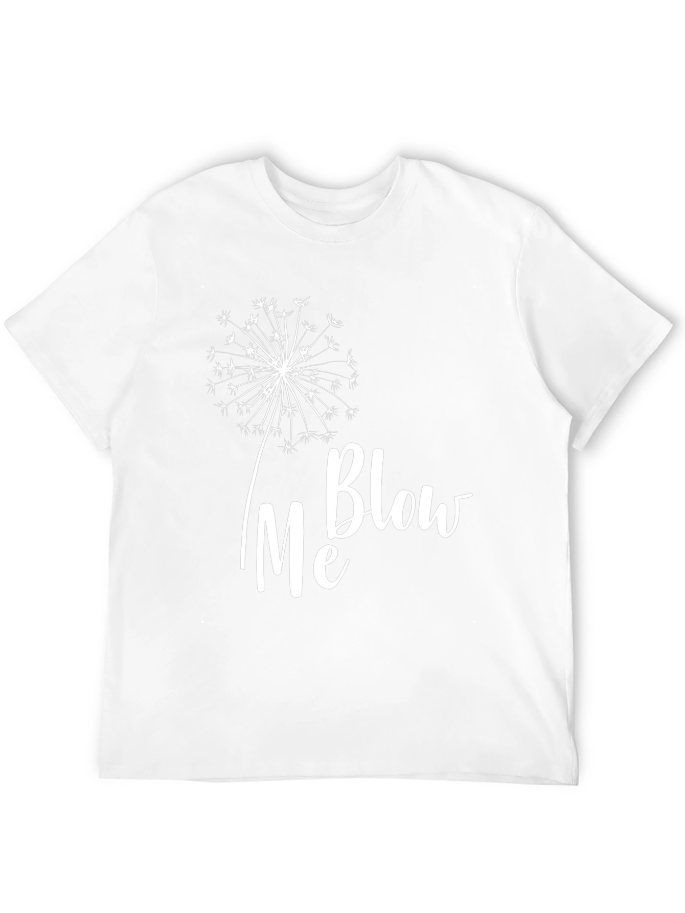 Blow Me Dandelion Graphic T-Shirt