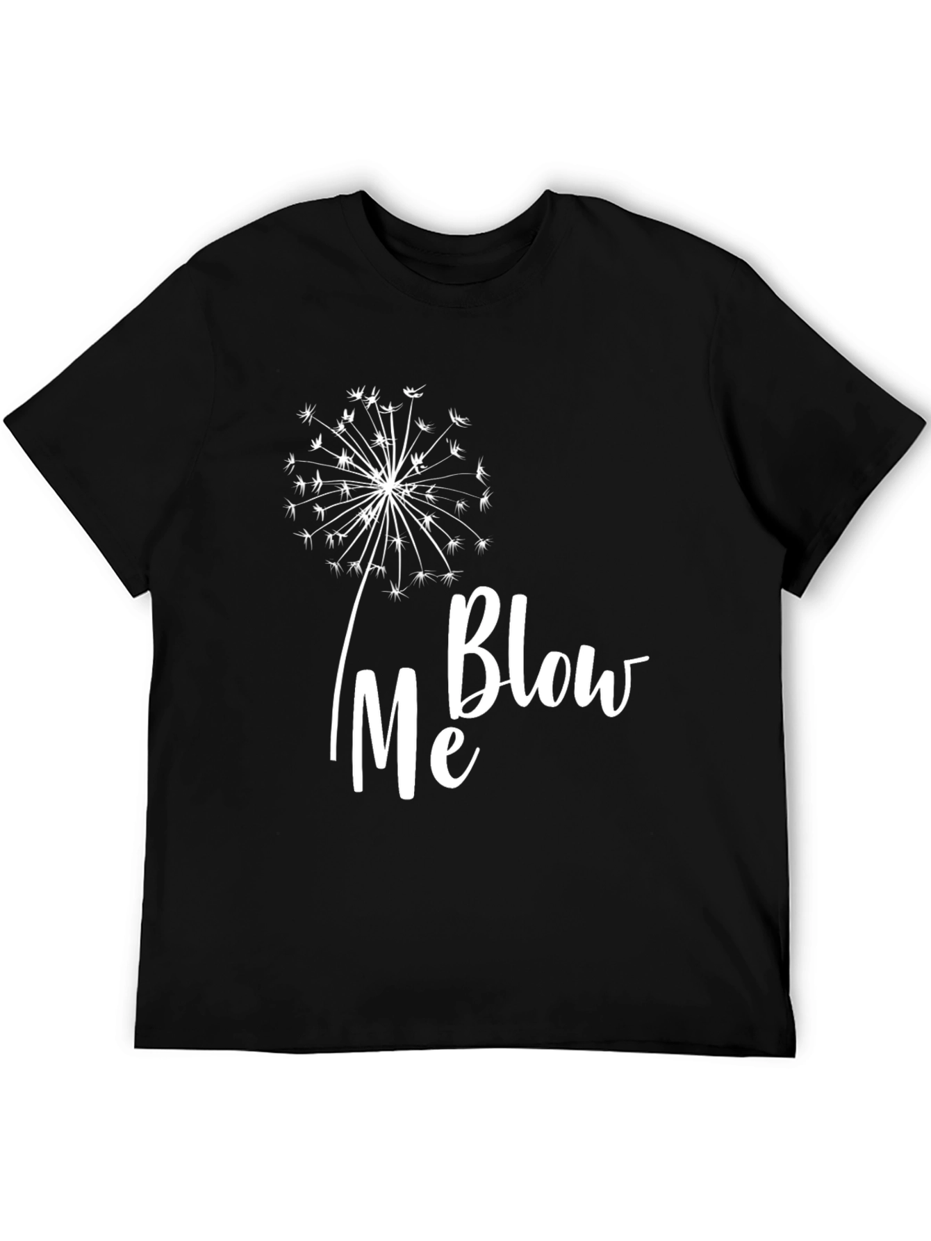Blow Me Dandelion Graphic T-Shirt