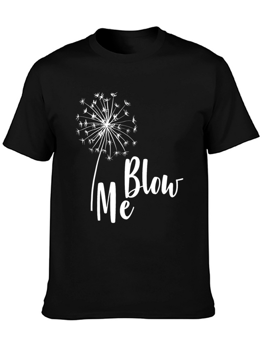 Blow Me Dandelion Graphic T-Shirt