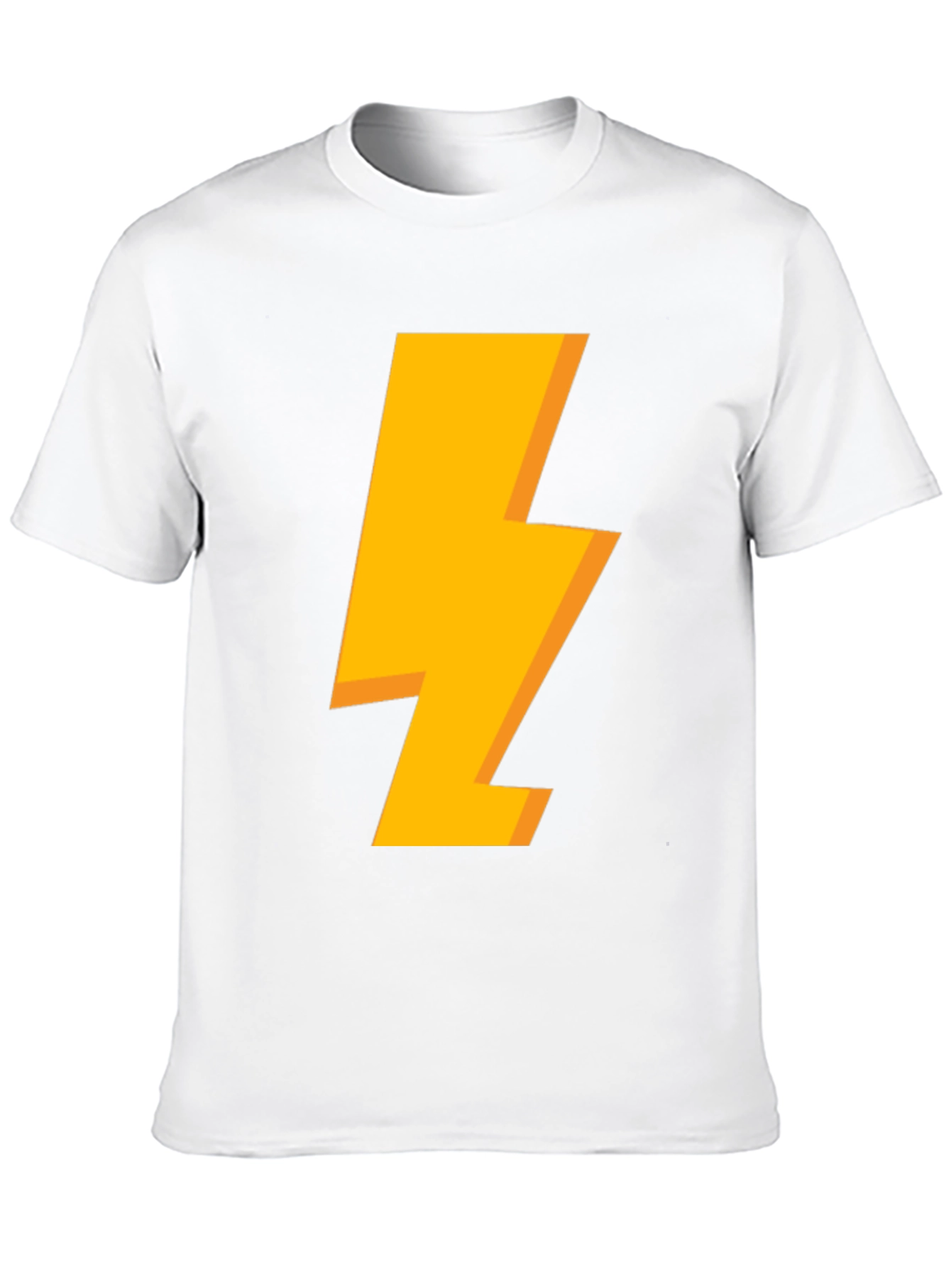 Lightning Bolt Graphic Black T-Shirt