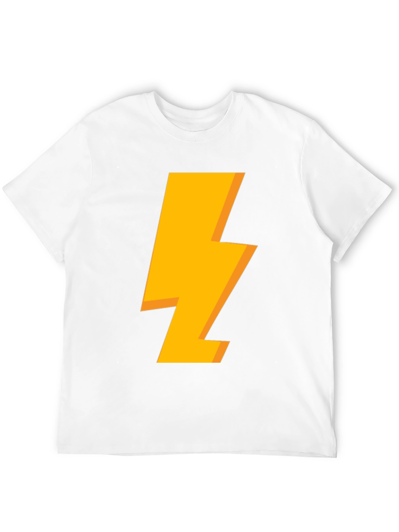 Lightning Bolt Graphic Black T-Shirt