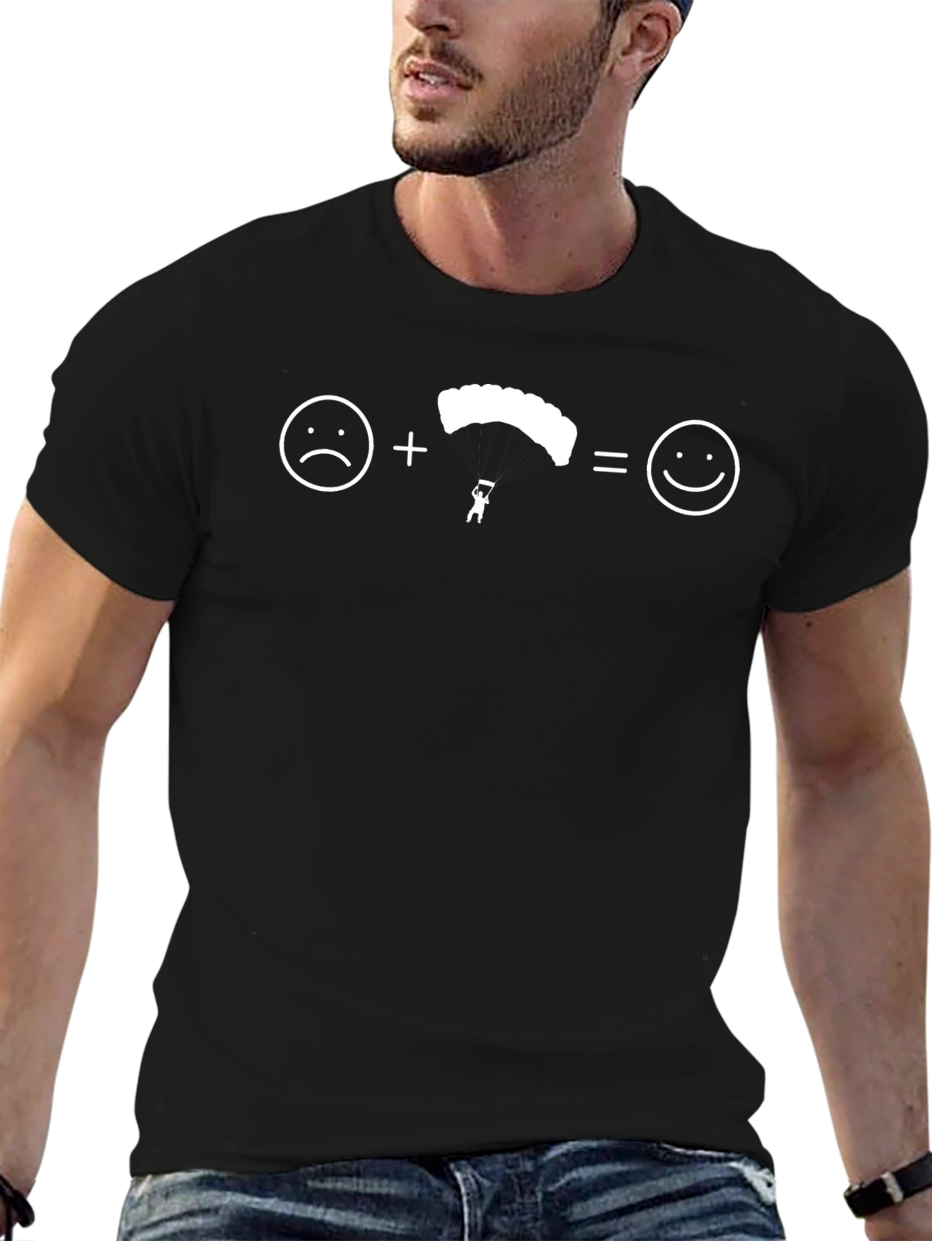 Skydiving Makes You Happy T-Shirt