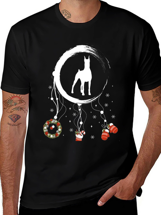 Doberman Christmas Dreamcatcher T-Shirt