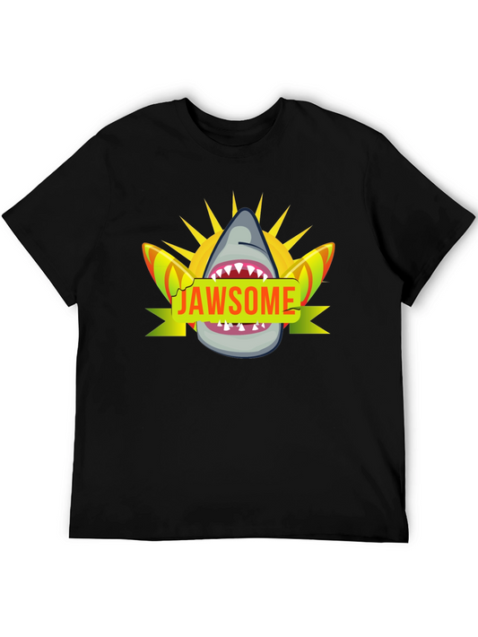 Jawsome Shark Graphic Tee - Summer Style