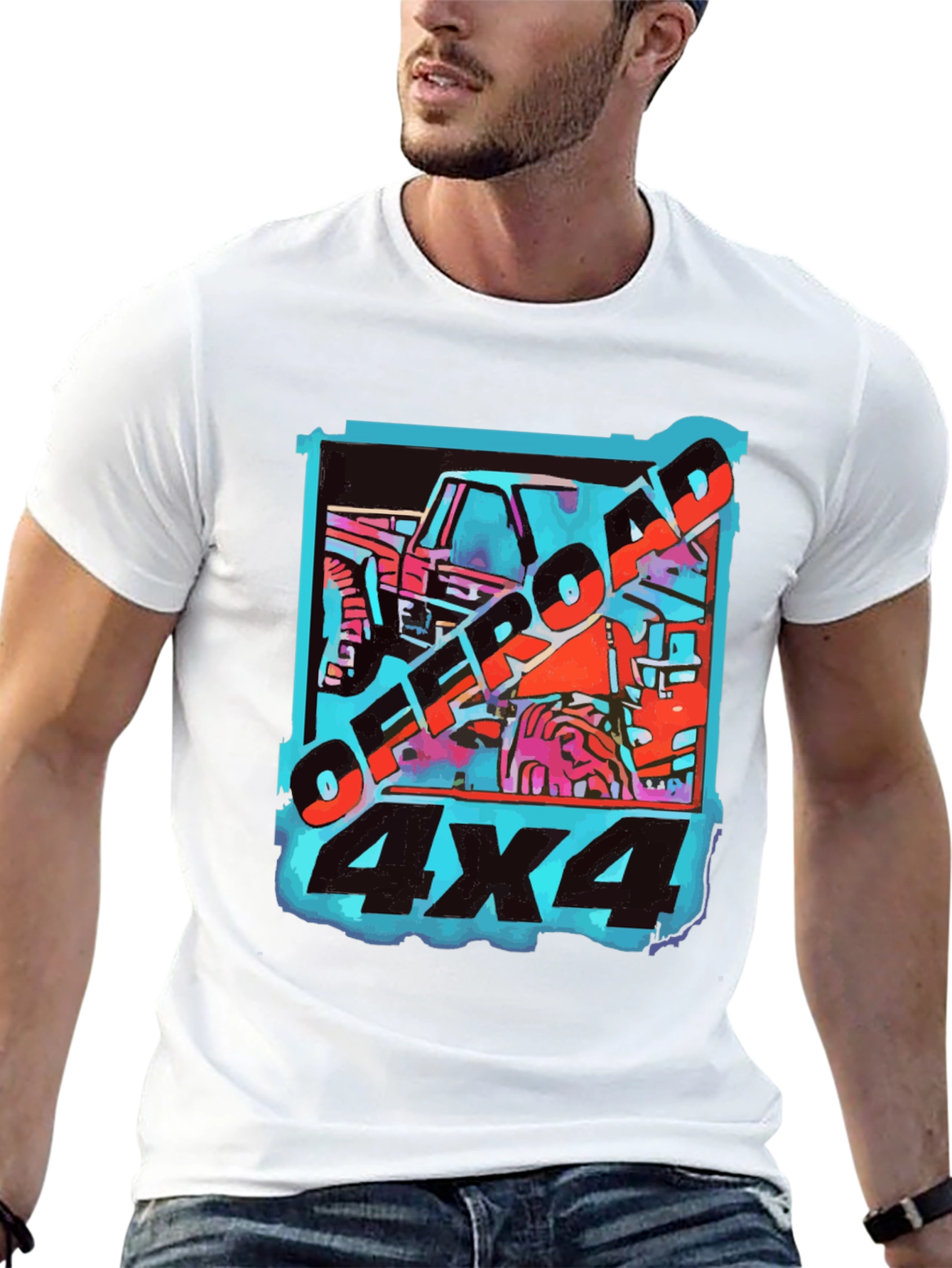 Off Road 4x4 Graphic Tee - Adventure Awaits!