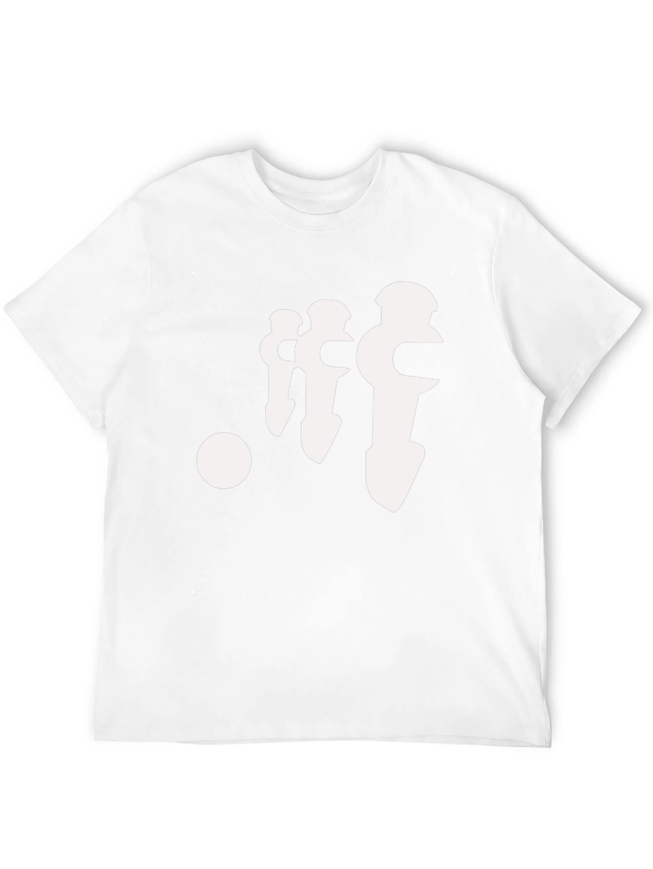 Retro Foosball Player Graphic Tee - Black