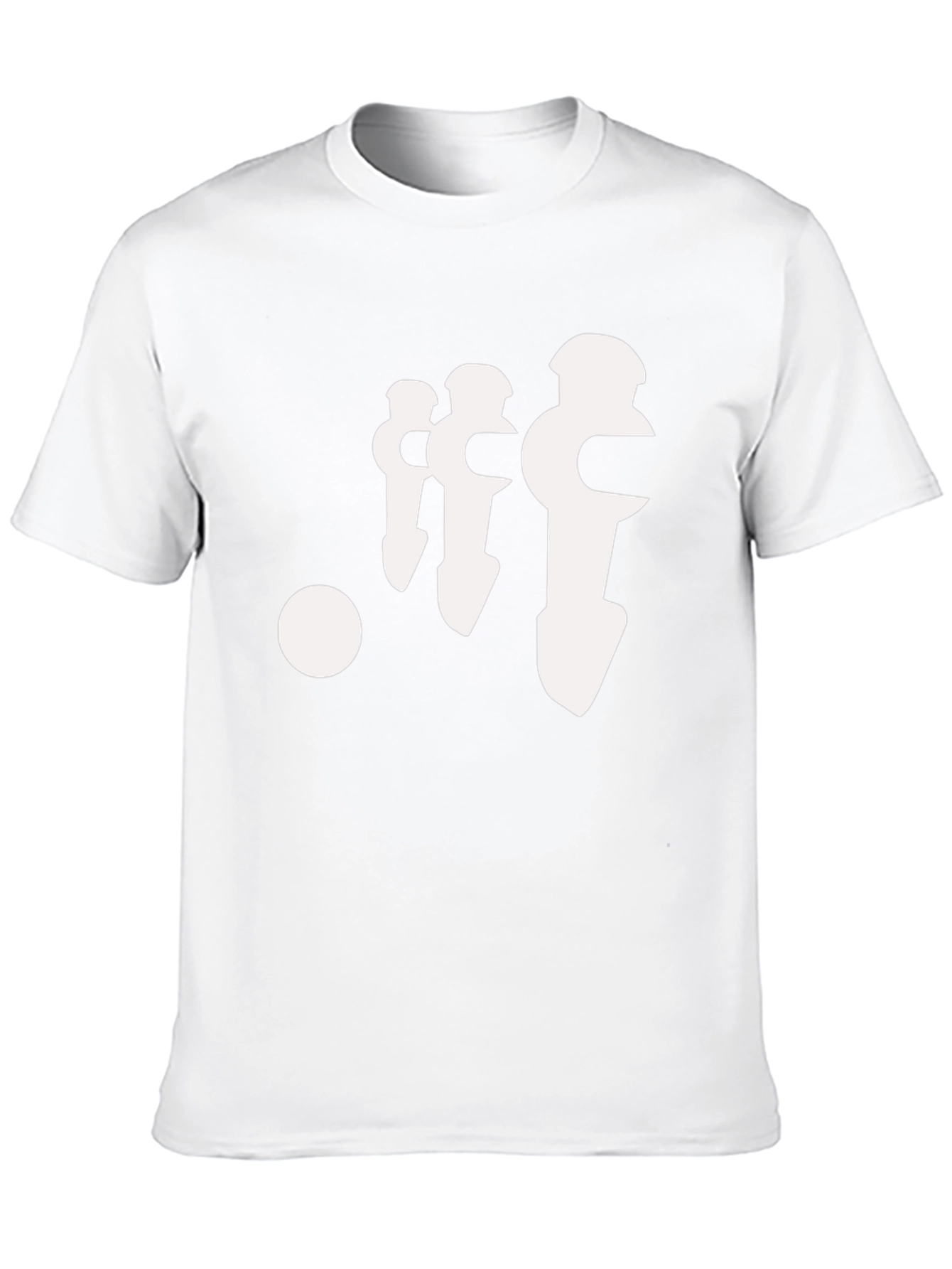 Retro Foosball Player Graphic Tee - Black