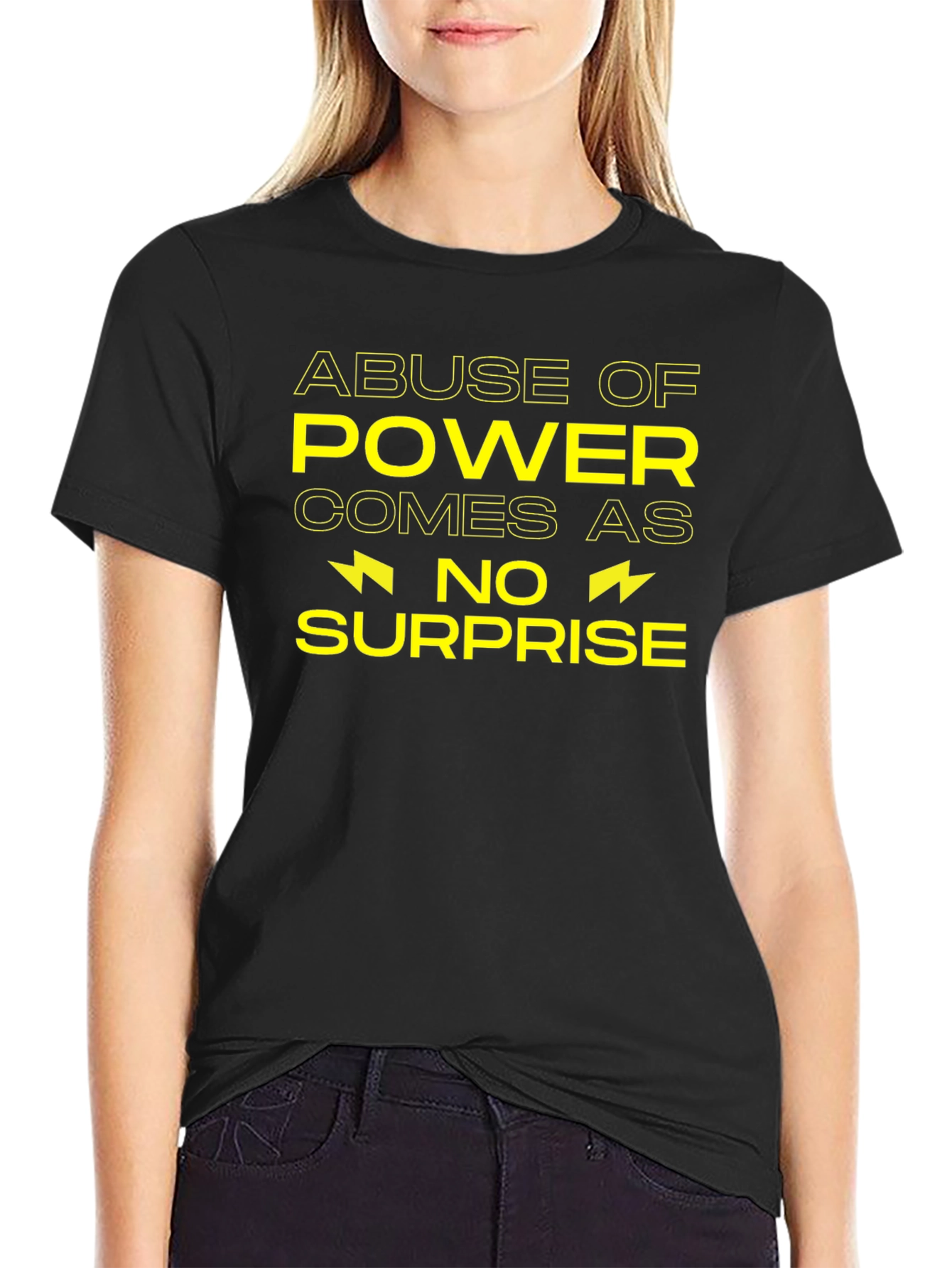 Abuse of Power T-Shirt - Unisex Cotton Tee