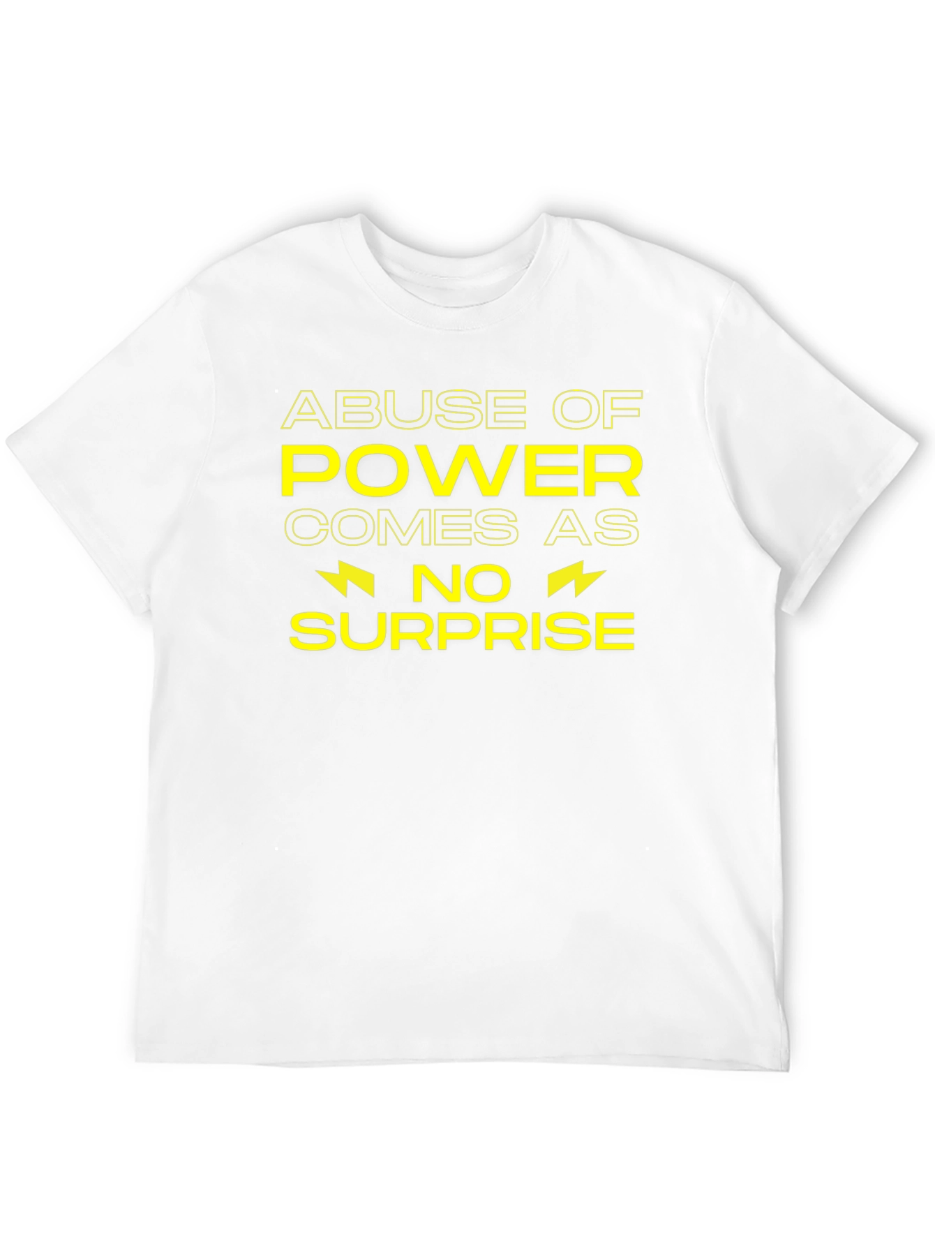Abuse of Power T-Shirt - Unisex Cotton Tee