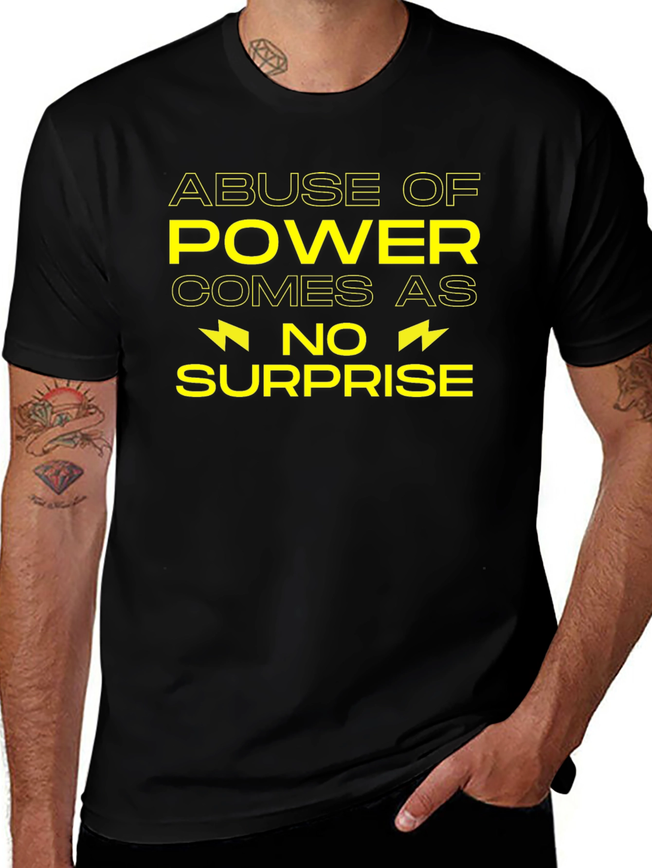 Abuse of Power T-Shirt - Unisex Cotton Tee