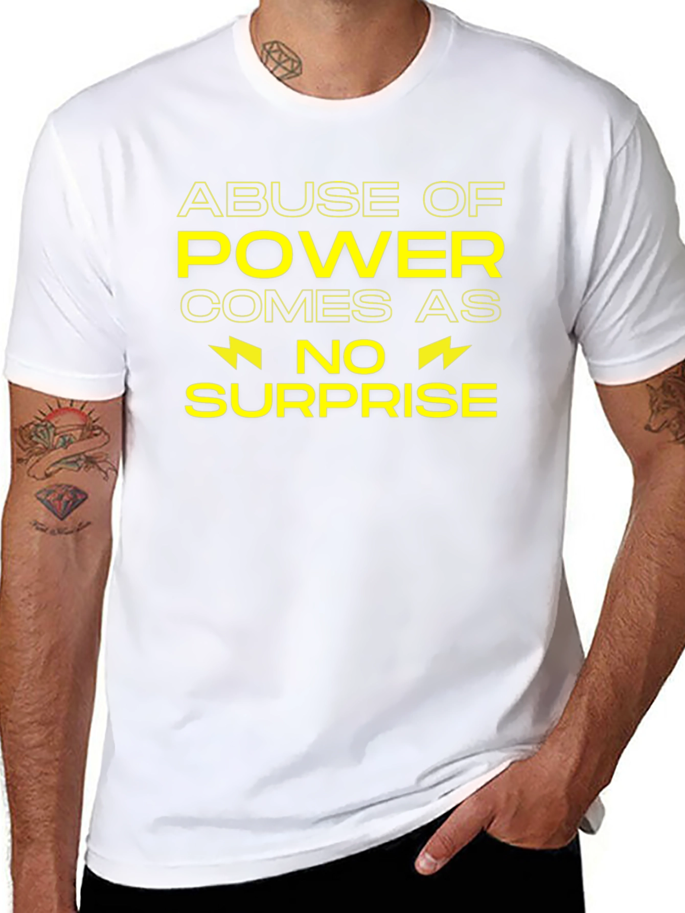 Abuse of Power T-Shirt - Unisex Cotton Tee