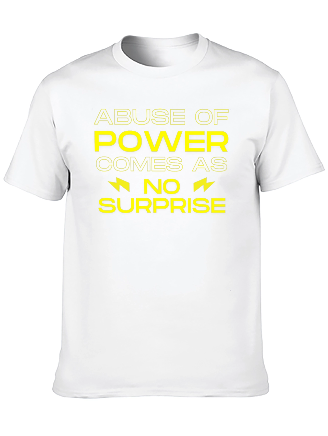 Abuse of Power T-Shirt - Unisex Cotton Tee