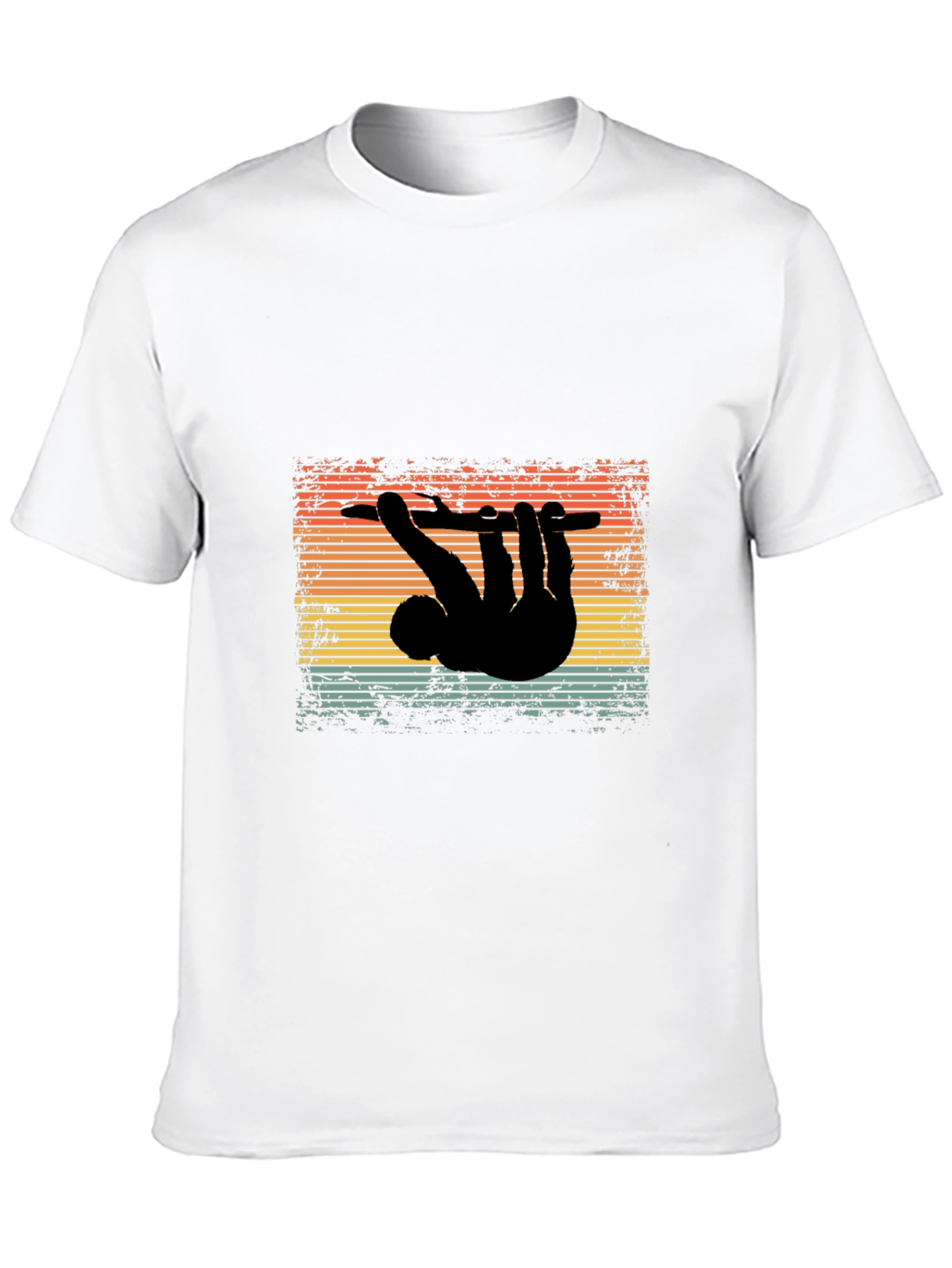Retro Sloth T-Shirt - Hang in There Style