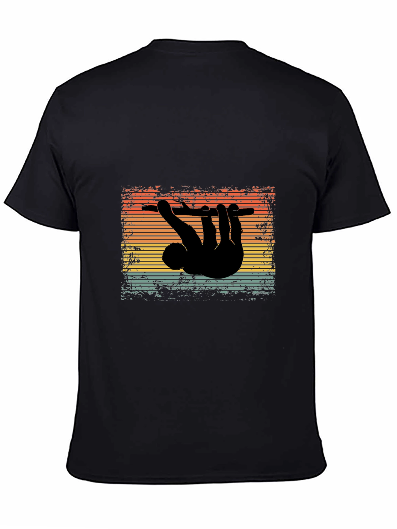 Retro Sloth T-Shirt - Hang in There Style