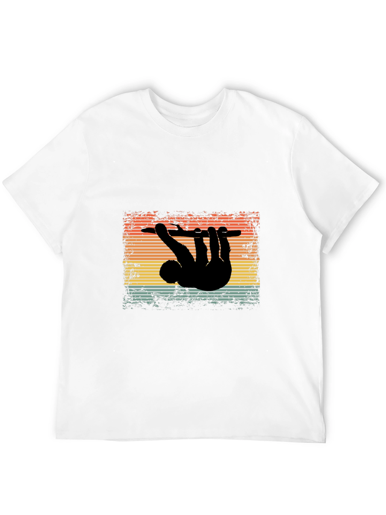 Retro Sloth T-Shirt - Hang in There Style