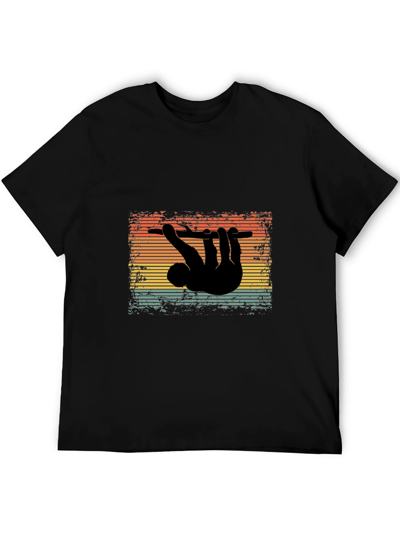 Retro Sloth T-Shirt - Hang in There Style