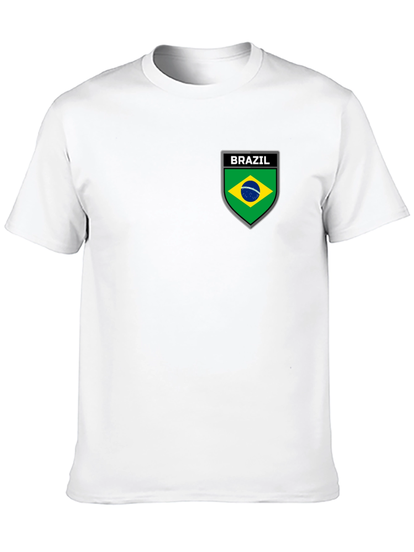 Brazil Emblem Black T-Shirt