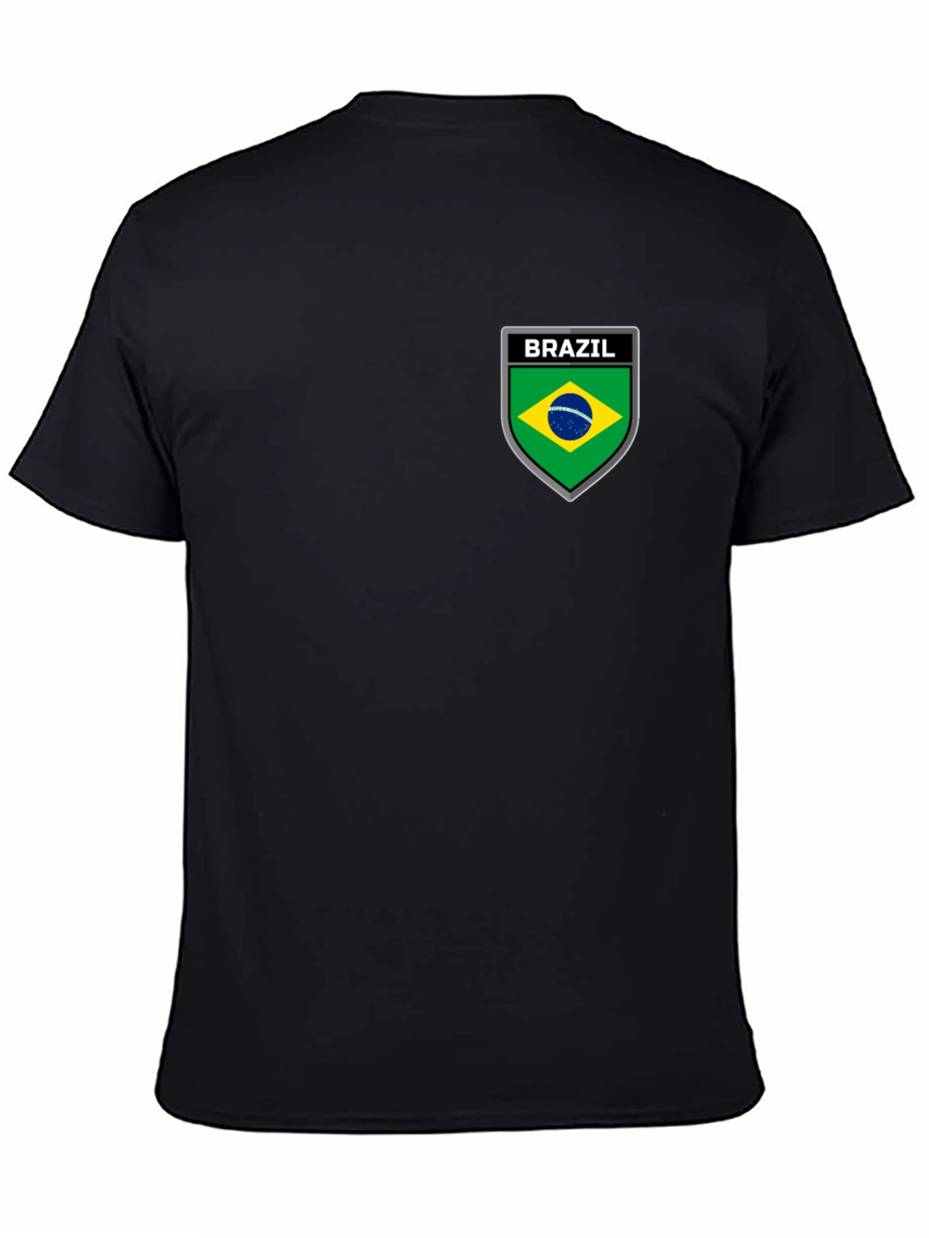 Brazil Emblem Black T-Shirt