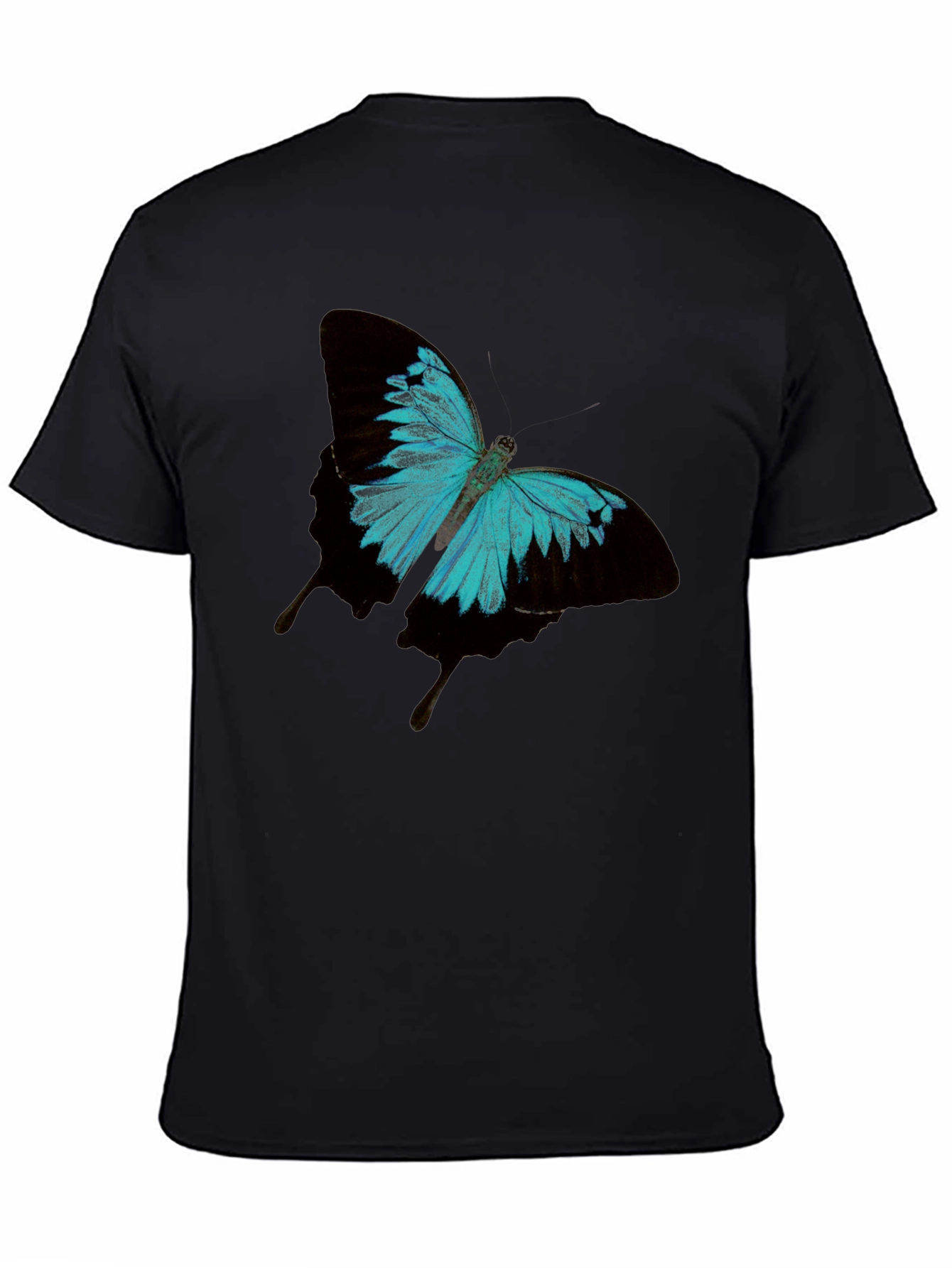 Butterfly Graphic Tee - Classic Black T-Shirt