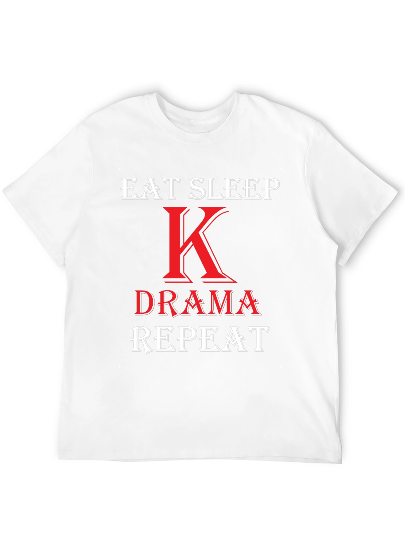Eat Sleep K-Drama Repeat T-Shirt