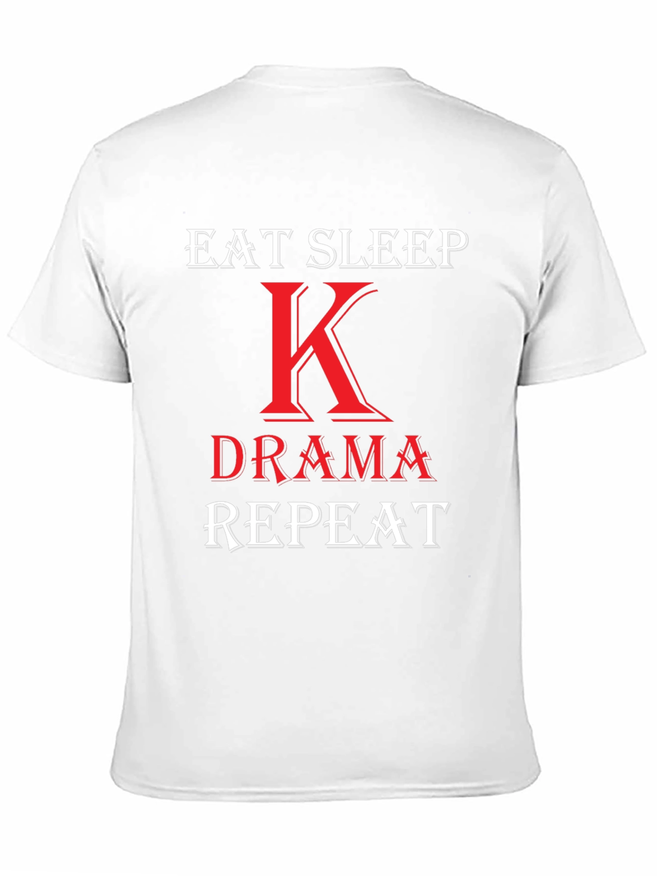 Eat Sleep K-Drama Repeat T-Shirt