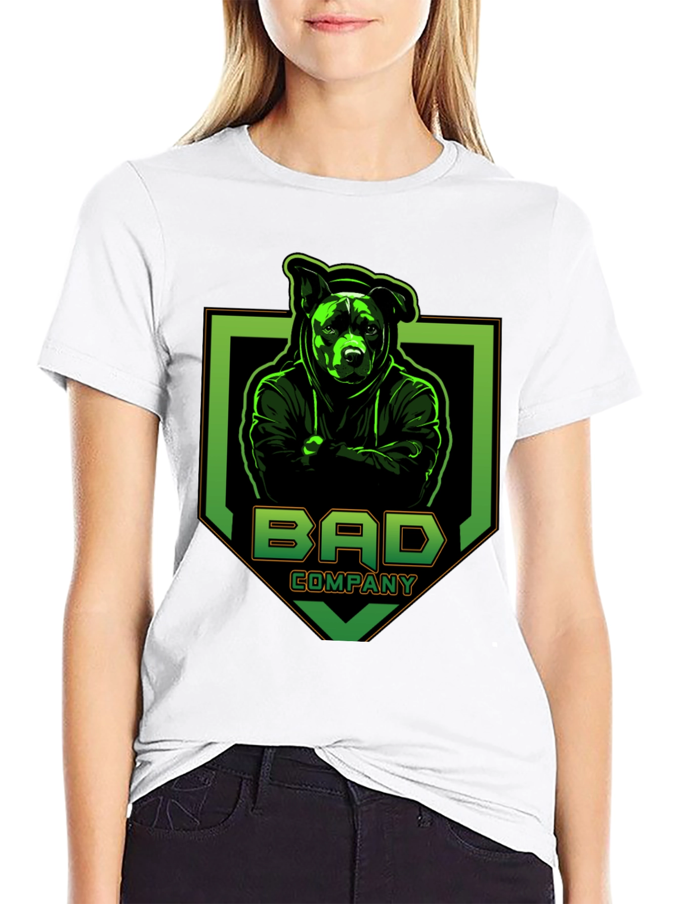 Bad Company Dog Graphic T-Shirt