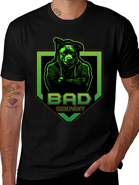 Bad Company Dog Graphic T-Shirt