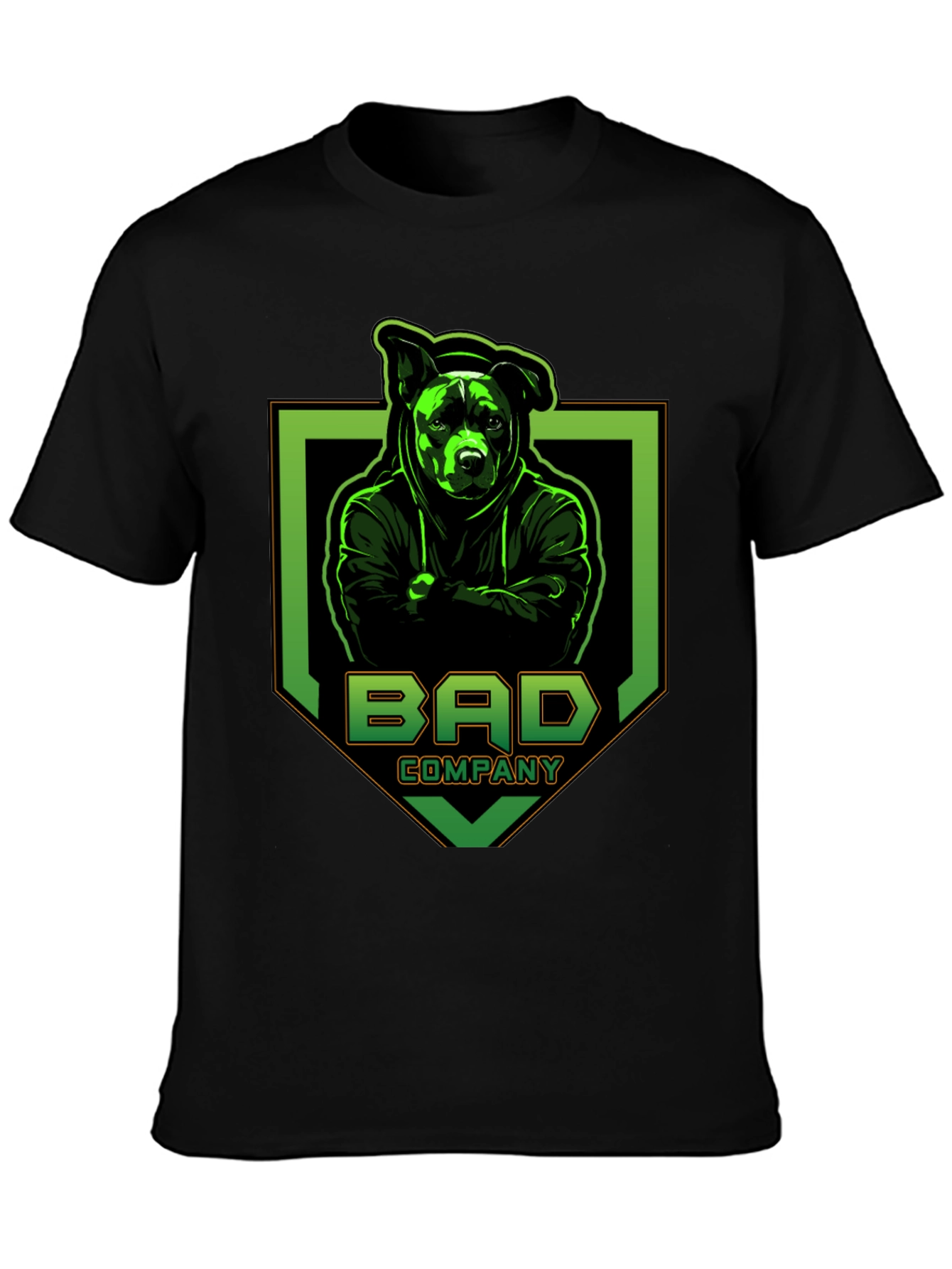 Bad Company Dog Graphic T-Shirt