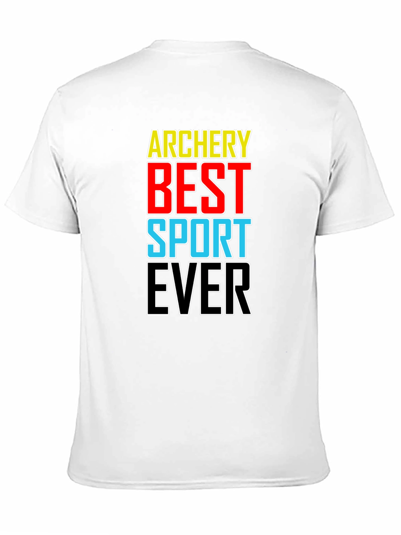 Archery Best Sport Ever T-Shirt Black Cotton Tee