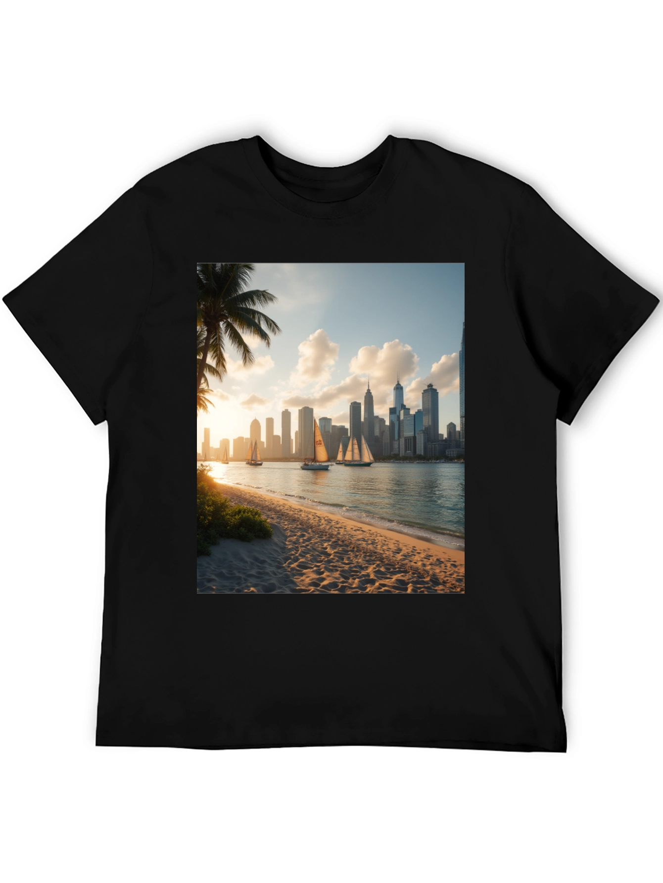Coastal Cityscape Tee