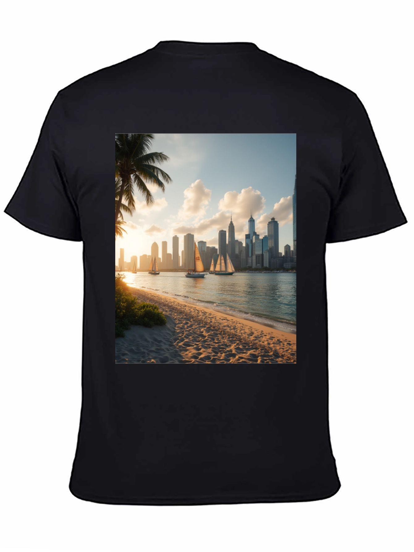Coastal Cityscape Tee