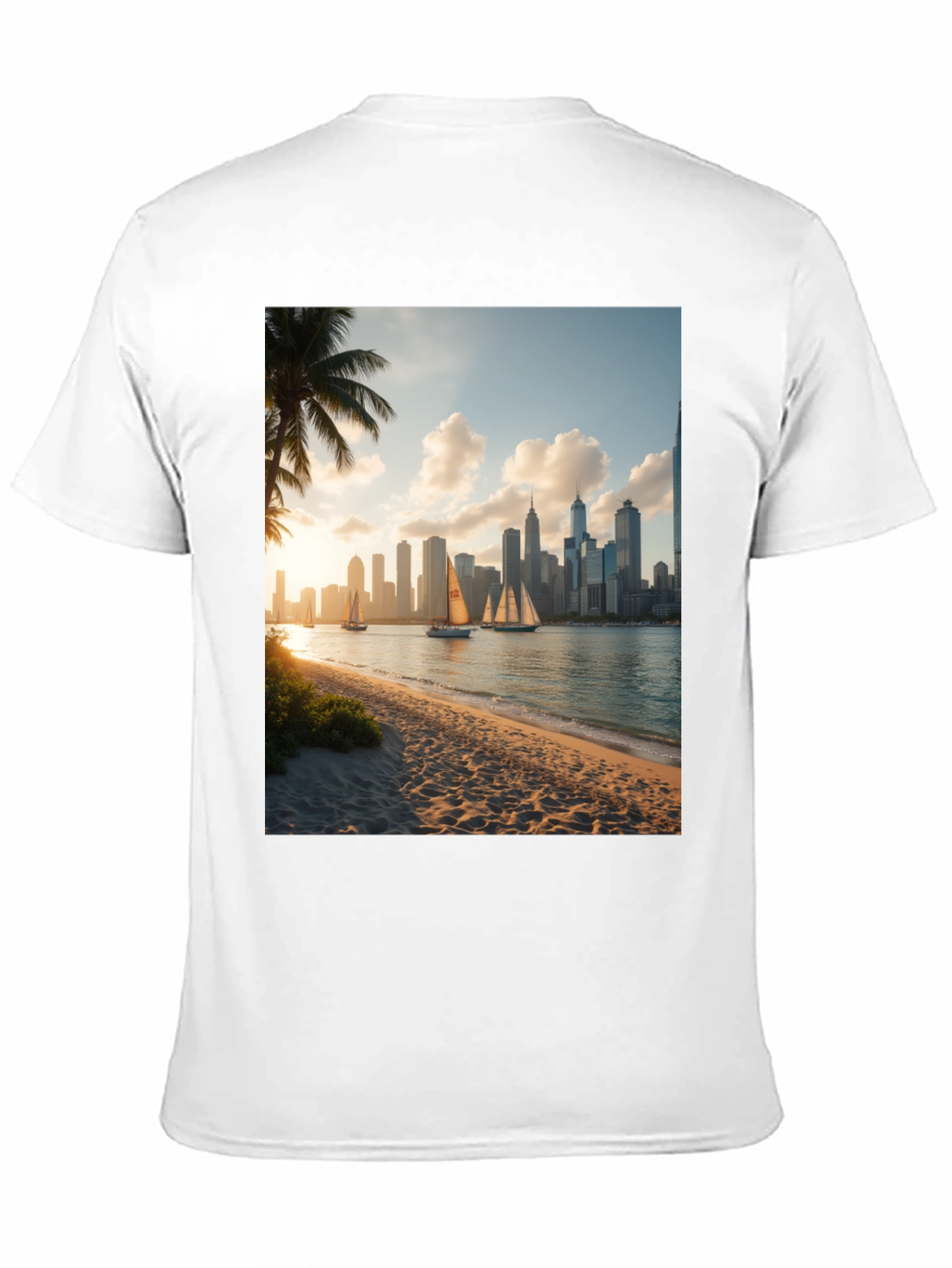 Coastal Cityscape Tee