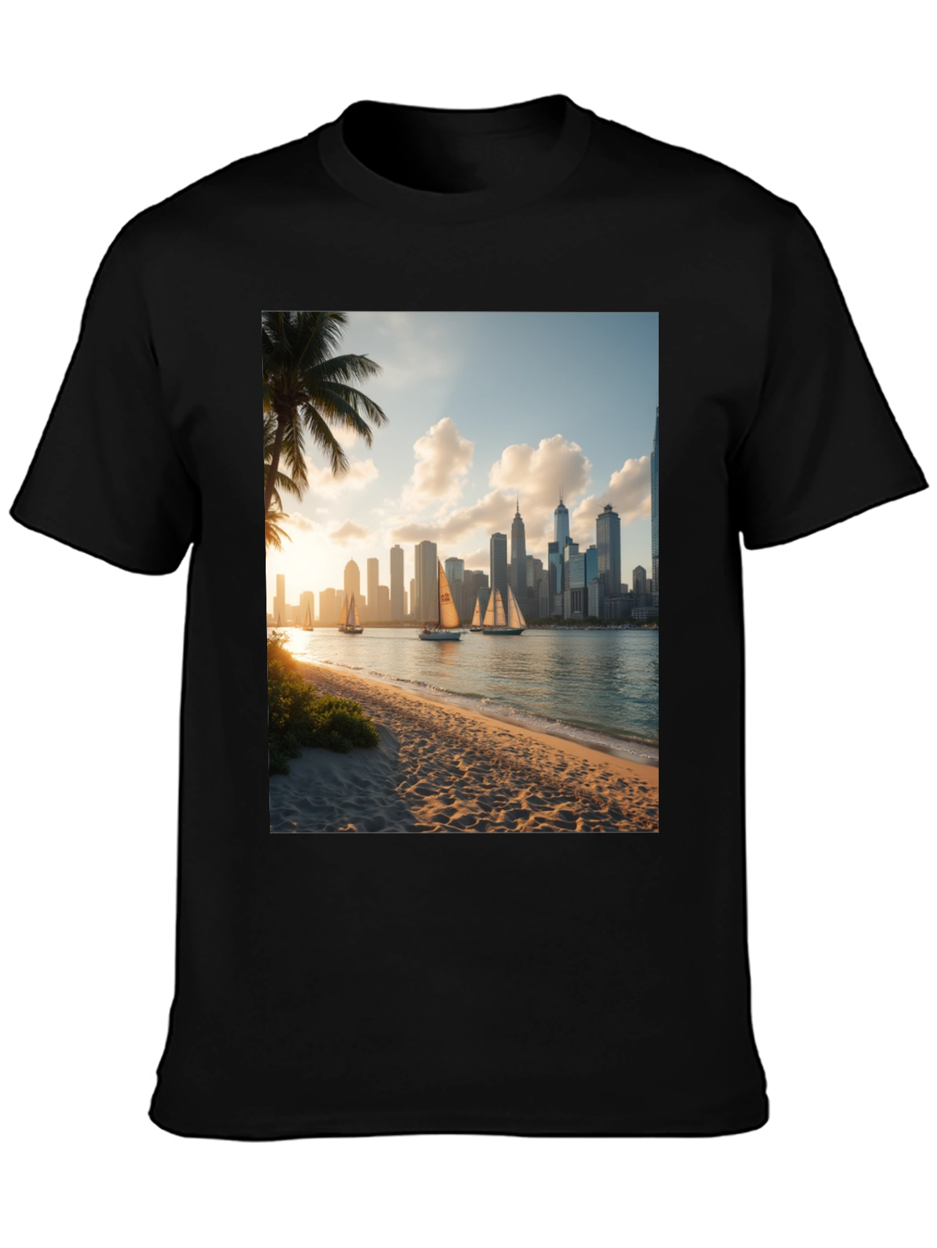 Coastal Cityscape Tee