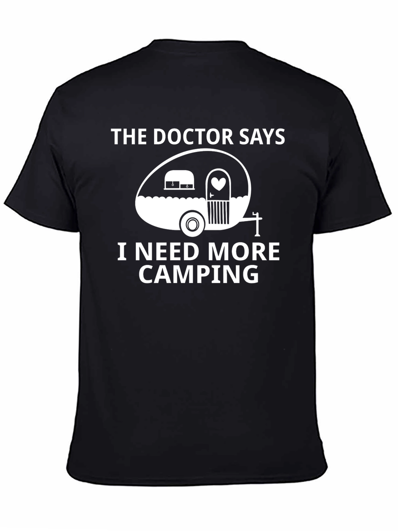 Doctor Says Camping Graphic T-Shirt